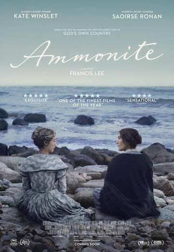 #8. Ammonite - I’ll be honest, I wasn’t expecting this to be great, but Saturday night streamers can’t always be choosers. However, I was very pleasantly surprised.  Ammonite tells the (trueish) story of Mary Anning, a fossil hunter in Dorset and her relationship with Charlotte (Saoirse O’Ronan), the wife of a local geologist. It’s a lovely film, focused on an intense but sheltered relationship and accompanied by a beautiful soundtrack from Dustin O’Halloran and Volker Bertlemann. 
