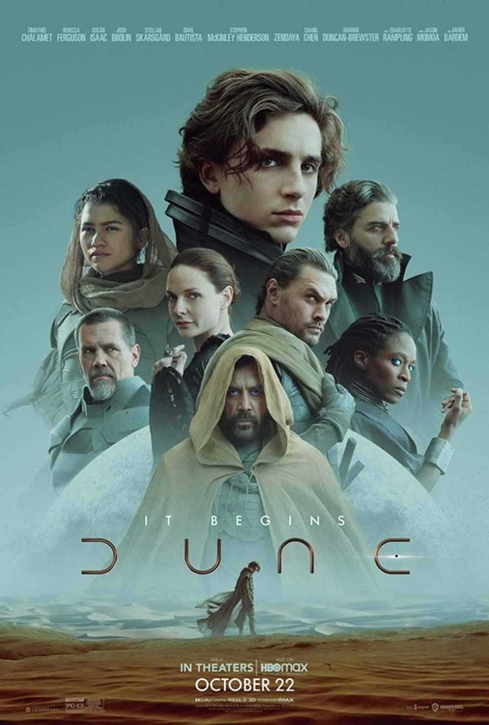 #4. Dune - I can’t take my eyes away from Timotheé Chalamet on the screen, there is something otherworldly going on.  It’s just as well, because this Denis Villeneuve space epic is the perfect place for him. Amazing cast, stellar backdrops and an extraordinary storyline are only half the story here - with the second part coming out in 2023. Oh the Zimmer soundtrack is awesome. I can’t wait. 