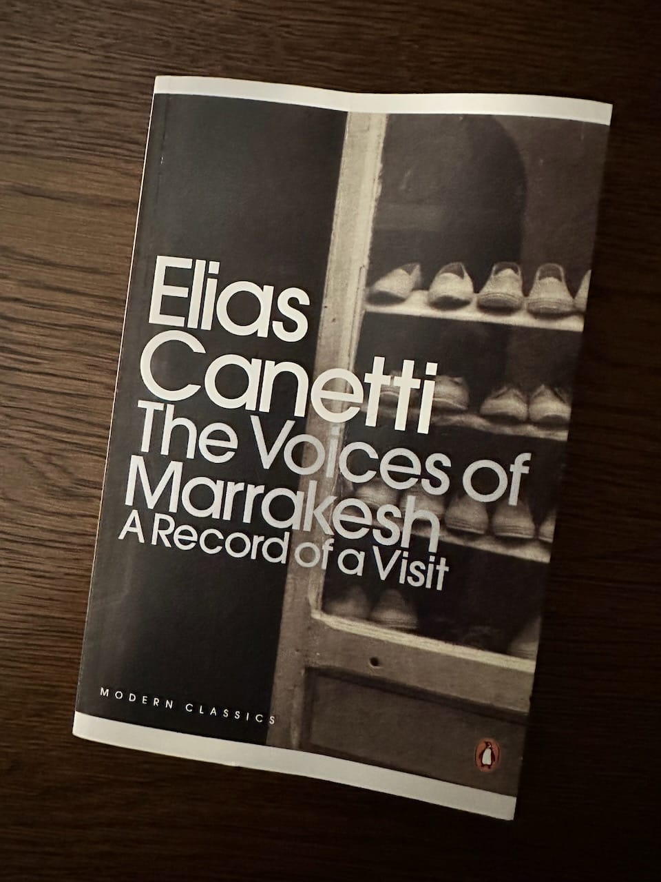 Book: The Voices of Marrakech by Elias Cannetti