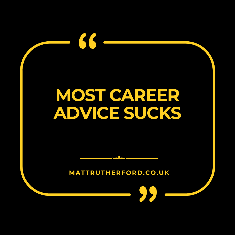#273 > Most Career Advice Sucks