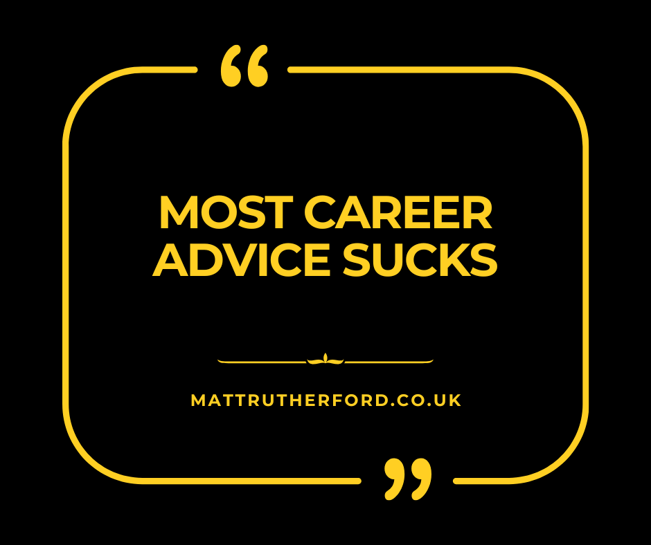 #273 > Most Career Advice Sucks