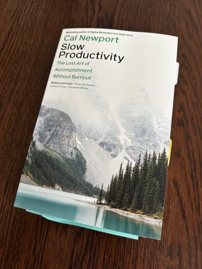 Book: Slow Productivity