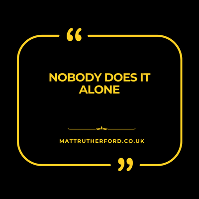 281: Nobody Does it Alone